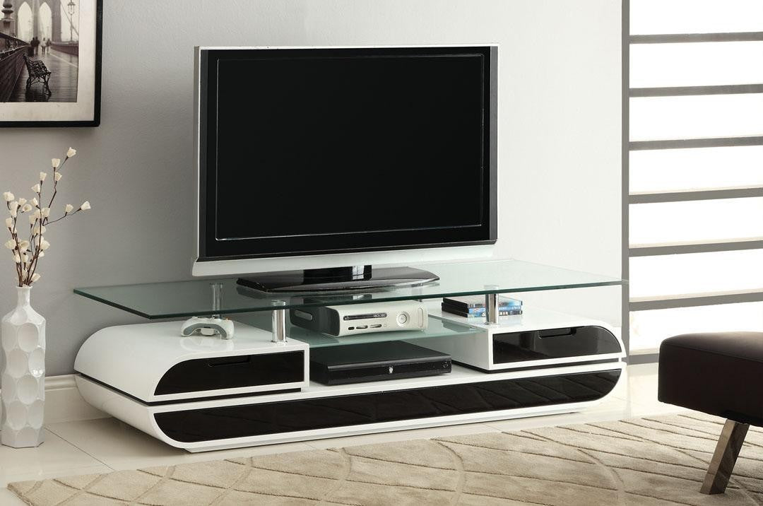 Black lacquer deals media console