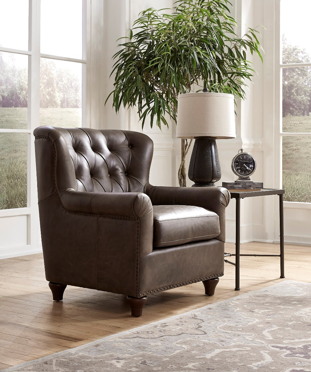 Pulaski accent outlet chair and ottoman