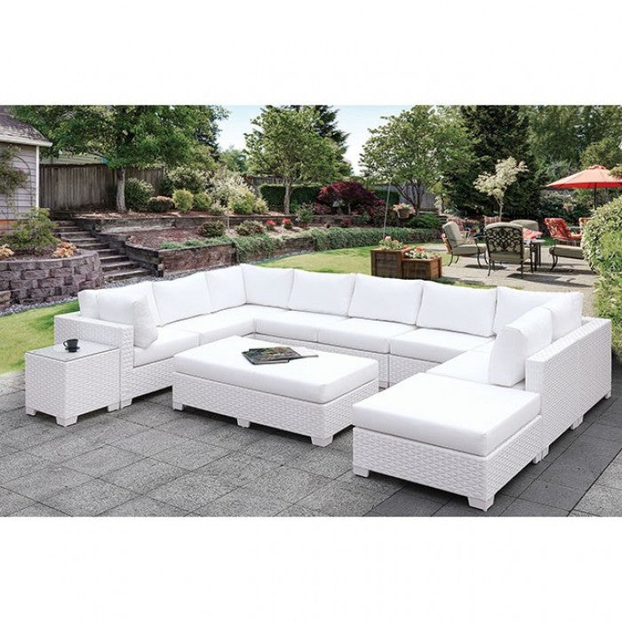 Somani White Sectional - Set 1