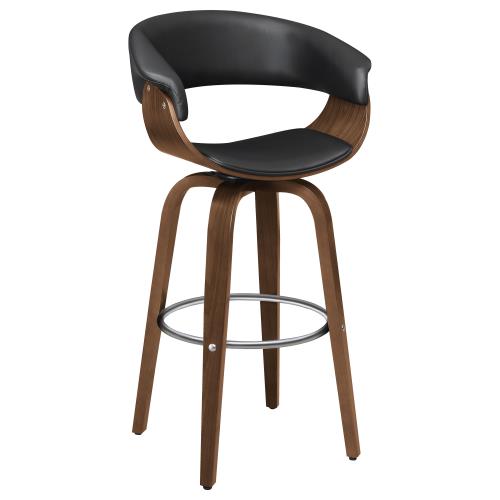 Zion Upholstered Swivel Bar Stool 100205