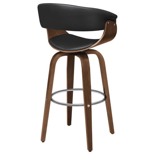 Zion Upholstered Swivel Bar Stool 100205