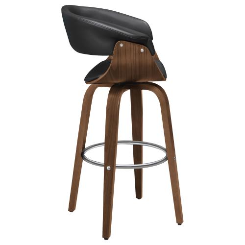 Zion Upholstered Swivel Bar Stool 100205