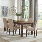 Coleman 107041 Rustic Brown 7 Pc Dining Set