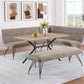 Edgecreek Nook Dining Set - Taupe or Gray