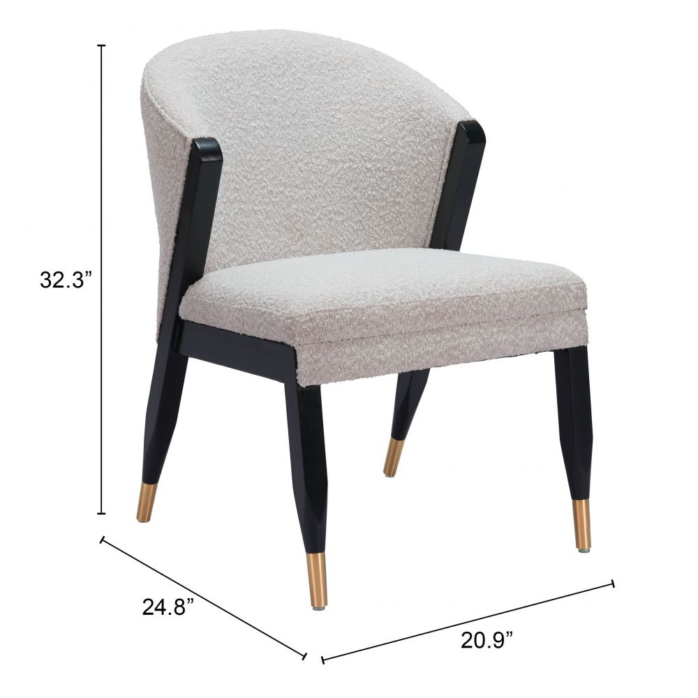 Pula Dining Chair Misty Gray 110001