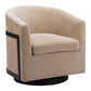 Hanko Swivel Chair Golden Beige 110009