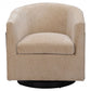 Hanko Swivel Chair Golden Beige 110009