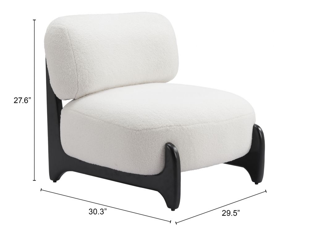 Bombo 110268 Accent Chair White