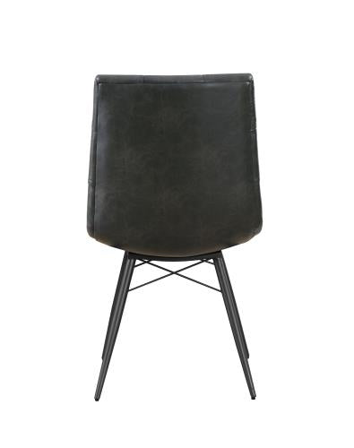 Aiken Tufted Charcoal Side Chairs