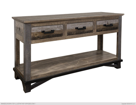 Sofa Table 3 Drawers IFD6441SOF