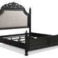 Kingsbury B1130 Charcoal Black Bedroom Collection