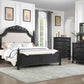 Kingsbury B1130 Charcoal Black Bedroom Collection