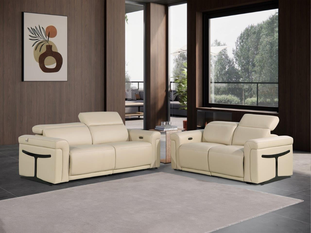 Global 1126 Sofa + Love - Beige