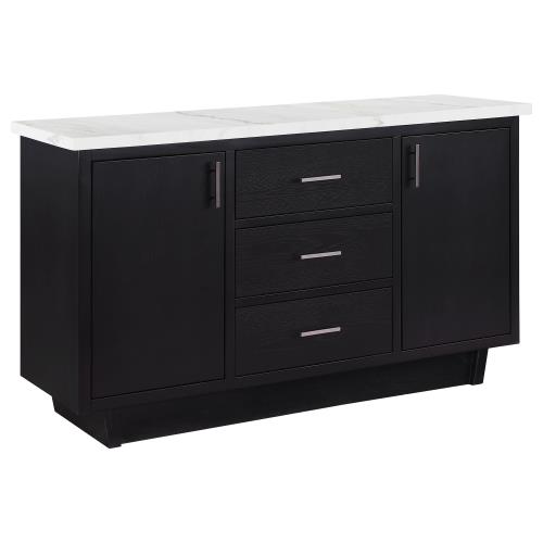 Sherry 3-Drawer Marble Top Sideboard 115515