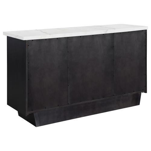 Sherry 3-Drawer Marble Top Sideboard 115515