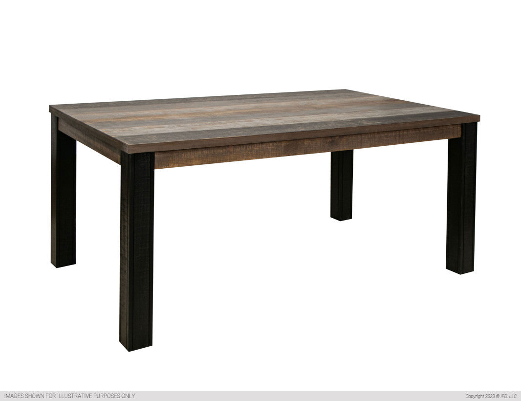 Juego de comedor Loft Brown de 65" de IFD