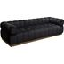 Image Black Velvet Sofa