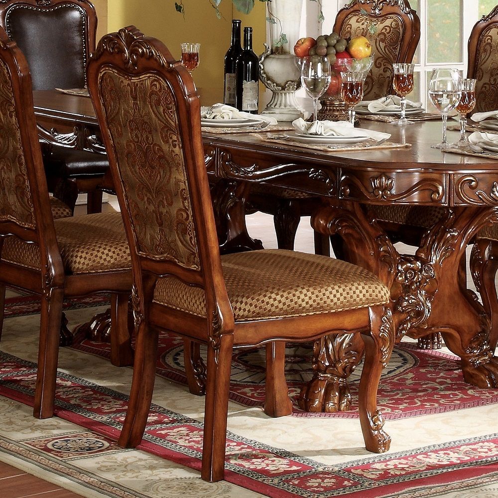 Dresden 12150 Dining Collection - Decorative Double Base