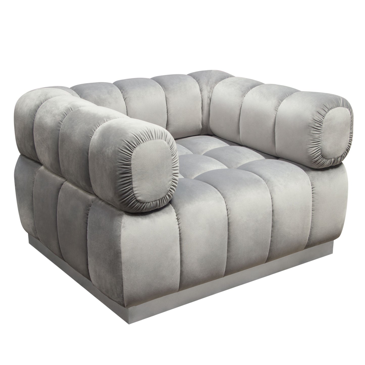 Image Chair - Grey Velvet