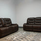 Kian USA 152 Calico Power Sofa and Loveseat