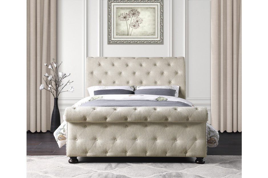 Crofton Classic Sleigh Bed by Homelegance