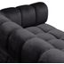 Image Black Velvet Sofa