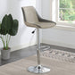 Poundex F1656 Gray Barstool