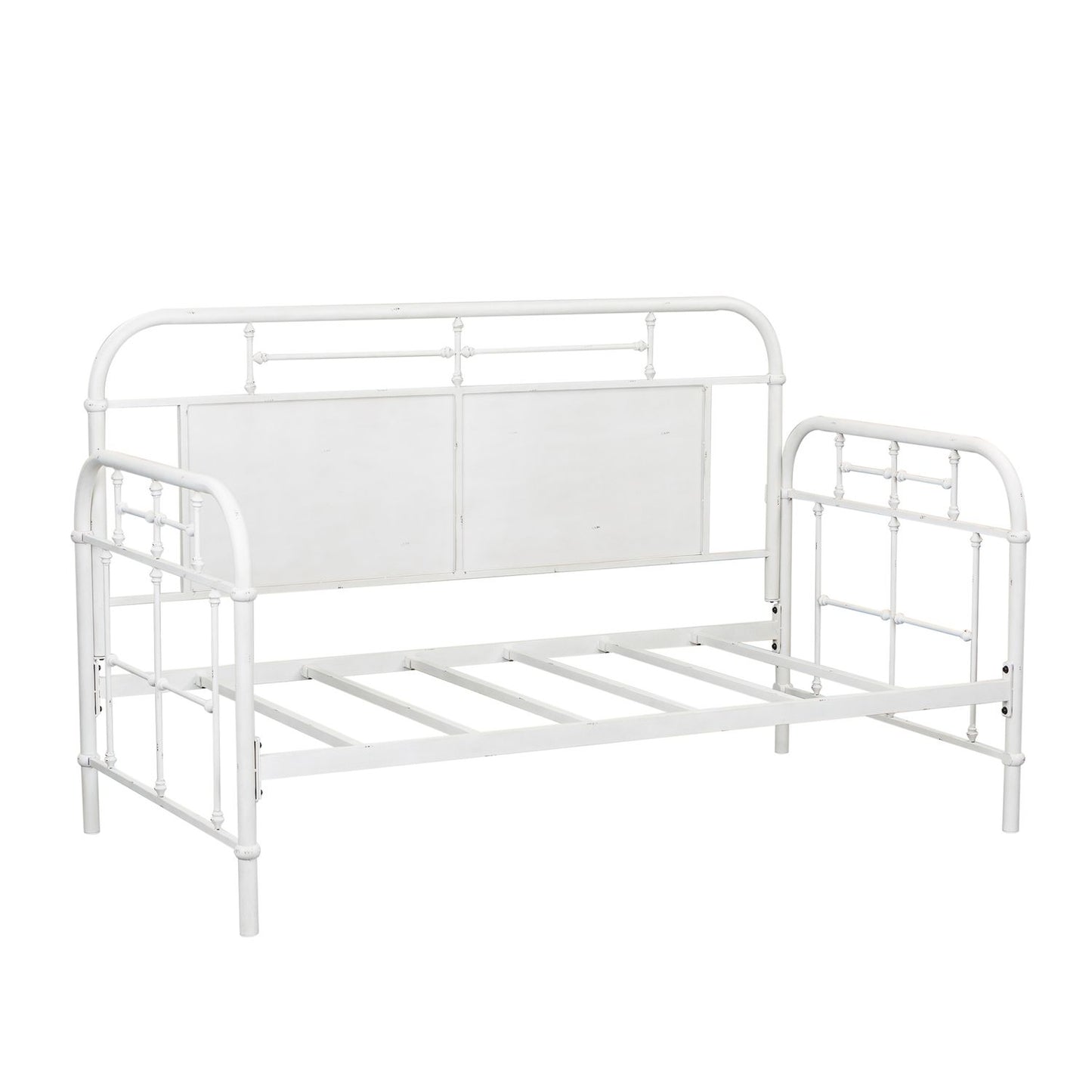 Antique Series Twin Metal Day Bed w/Trundle