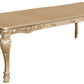 Colección de comedor Miranda Gold de Cosmos Furniture