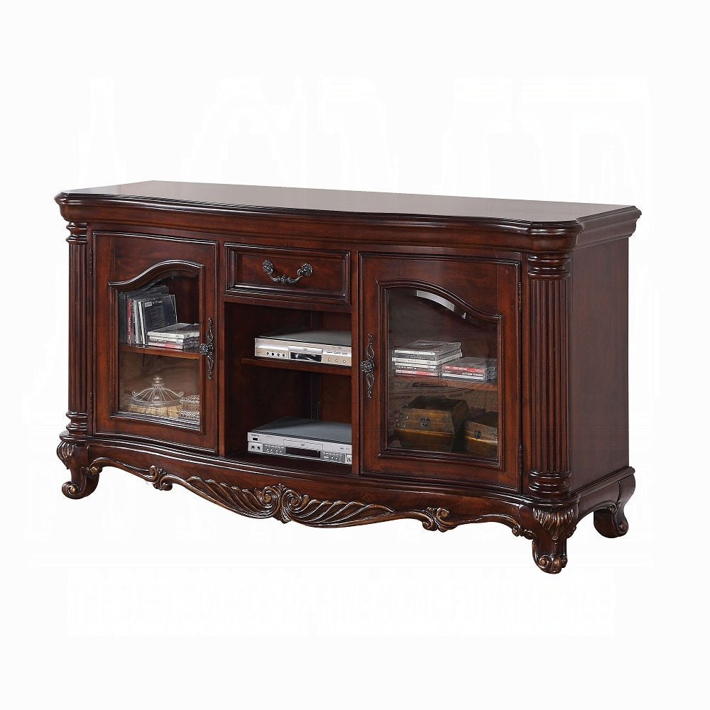 Remington TV Stand Brown Cherry Finish 20278