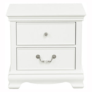 Lucinda 4 Pc White Youth Bedroom Set