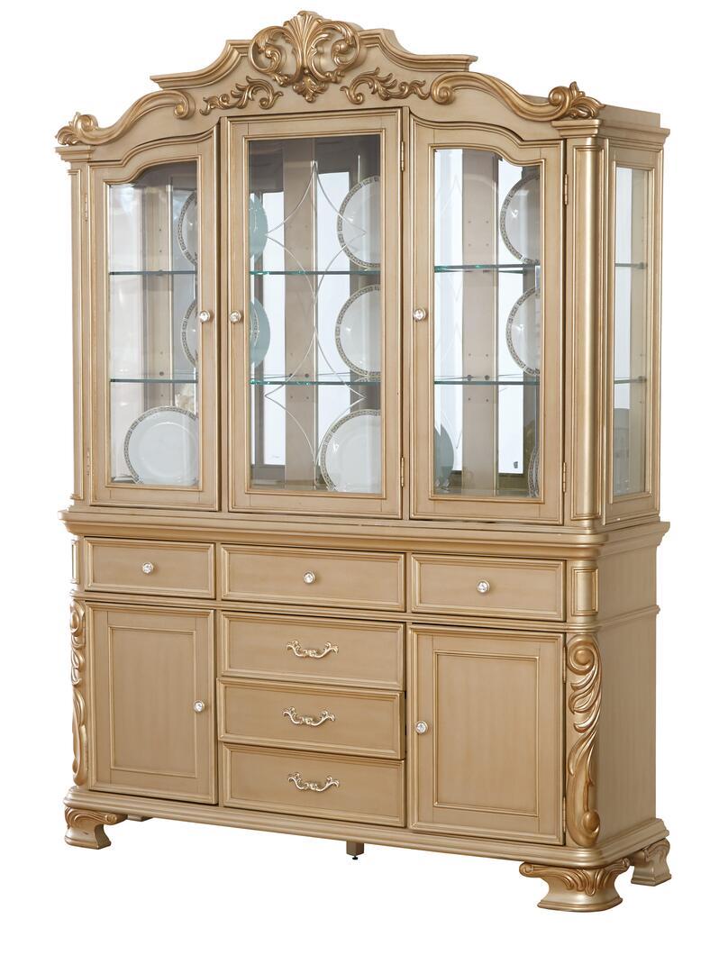 Miranda Gold Buffet & Hutch 2027GOMIR