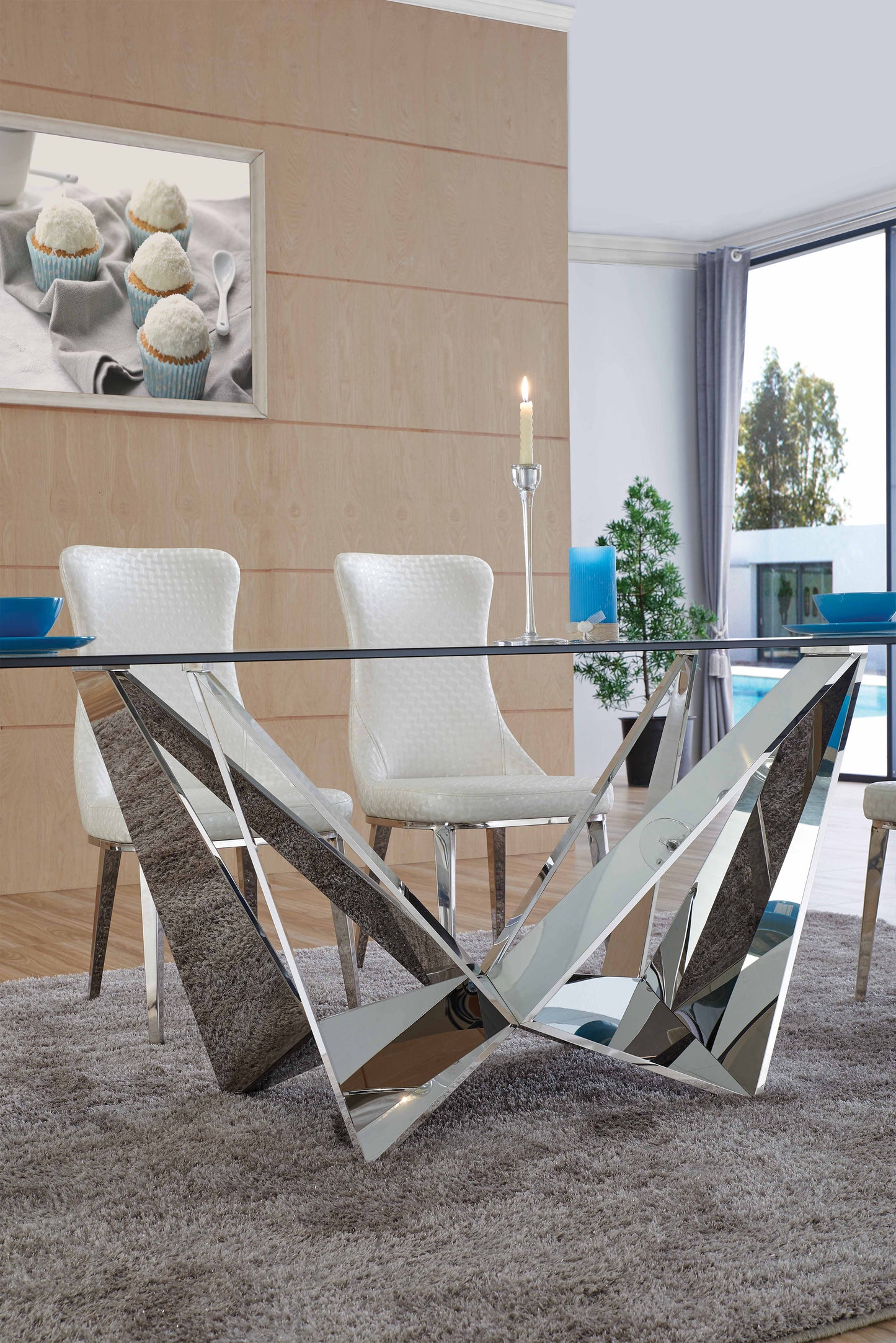 ESF 2061 Dining Collection Glass Table Top