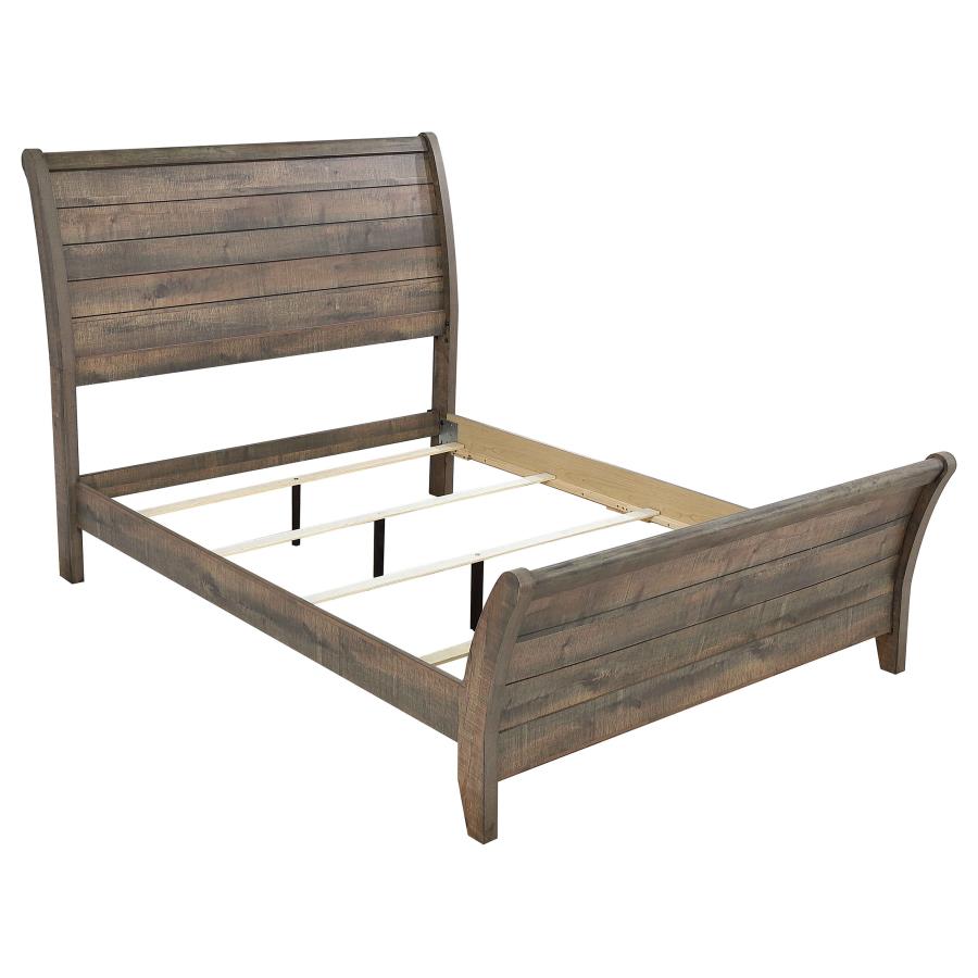 Frederick Weathered Oak Bedroom Collection Coaster Furniture