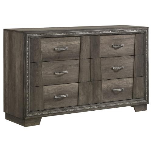 Janine 4 Pc Grey Bedroom Set by Coaster