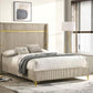 Lucia Upholstered Wingback Panel Bedroom Set