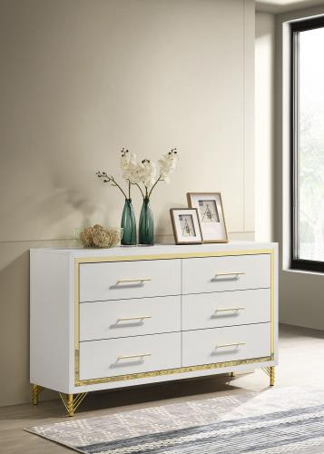 Lucia 6-Drawer Dresser 224733