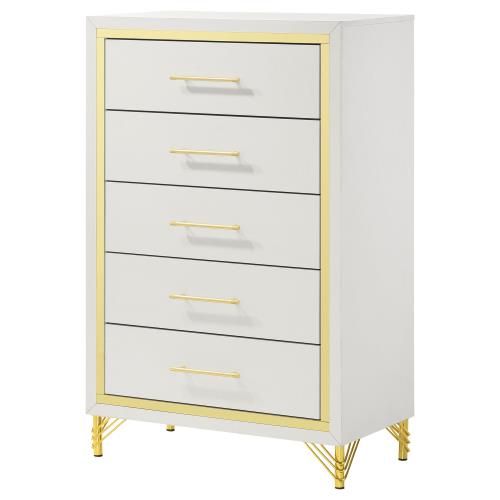 Lucia 5-Drawer Chest 224735