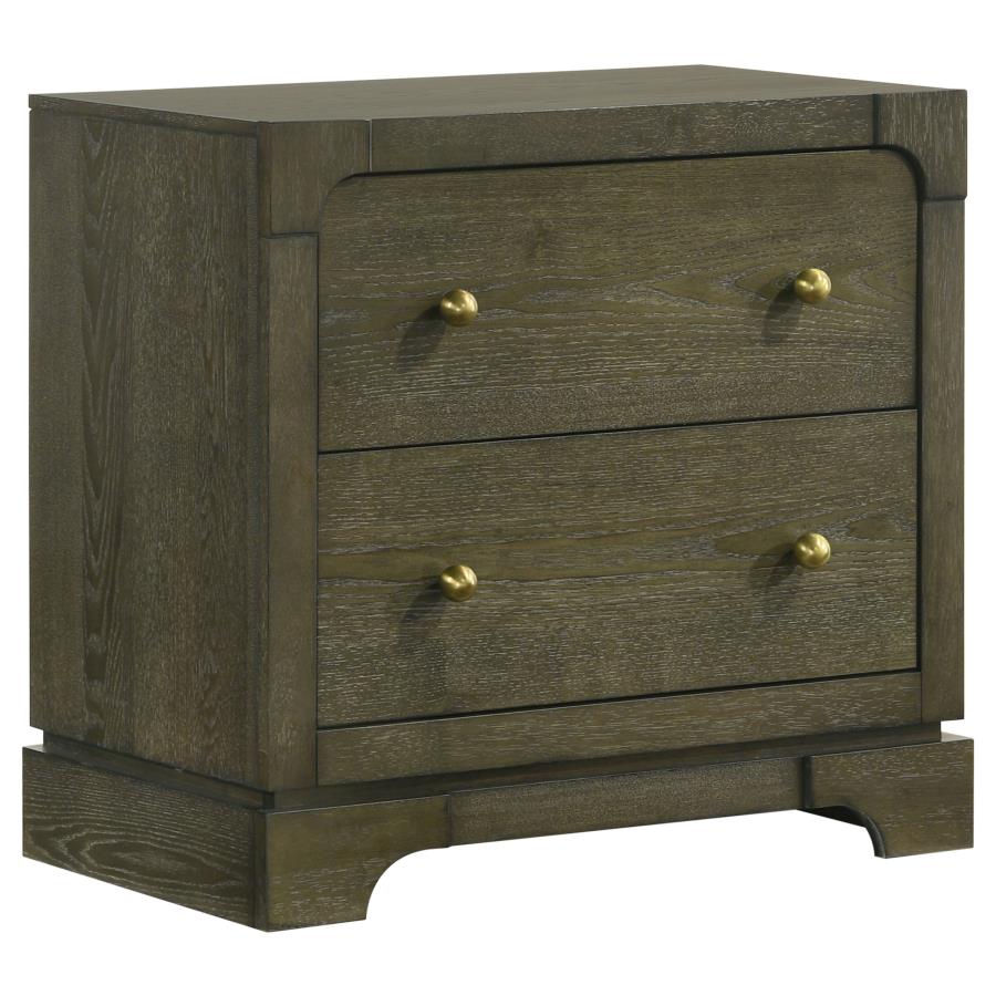 Gran Park Nightstand 2 Drawer Nightstand 224932