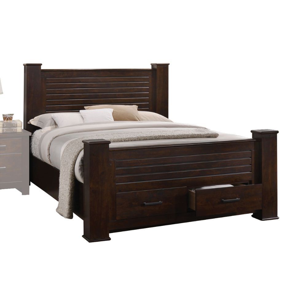 Panang Eastern King Bed with Storage 23367EK