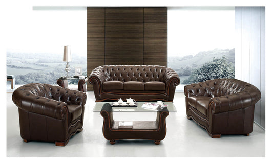 ESF 262 Full Leather Living Room Sofa Collection