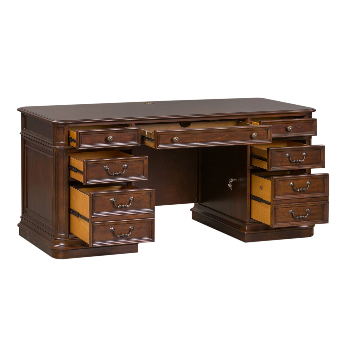 Brayton Manor Executive Desk Set 273-HOJ-5JES