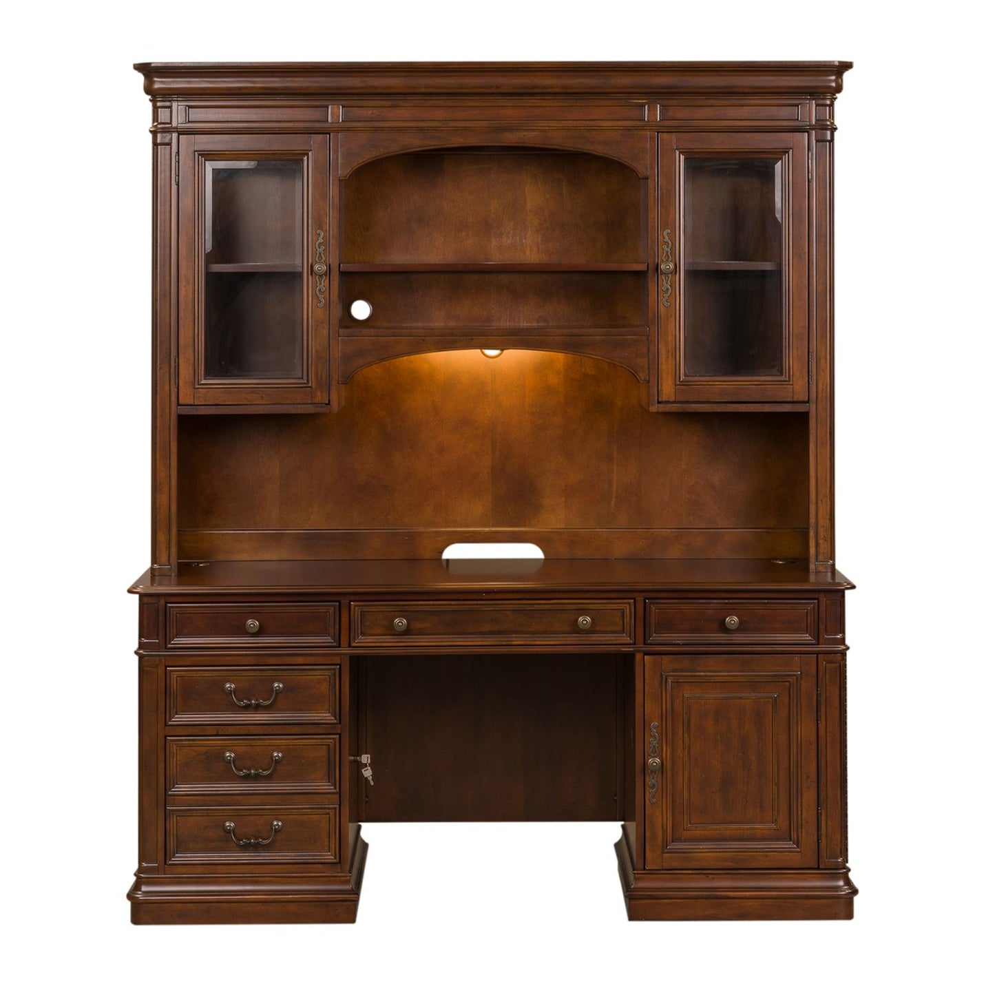 Brayton Manor Executive Desk Set 273-HOJ-5JES