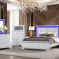 Amani White 4 Pc Bedroom Collection