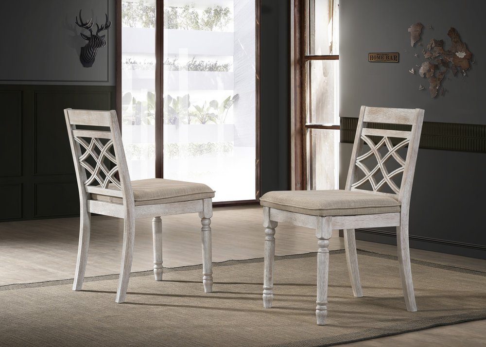 Havana 30001 White 5 Pc Dining Collection