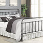 Livingston Panel Metal Bed Dark Bronze