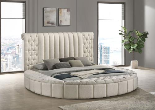 Sonya 360111Q Upholstered Storage Bed