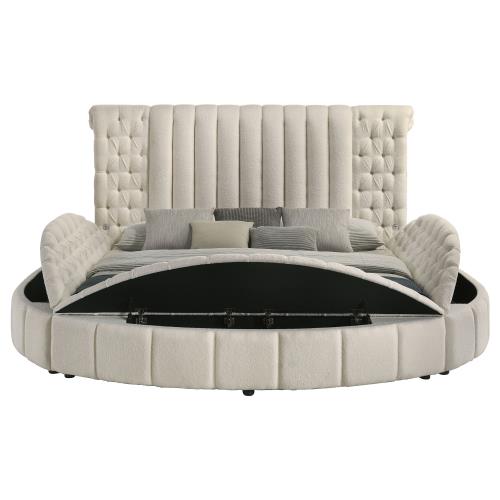 Sonya 360111Q Upholstered Storage Bed