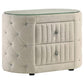 Sonya 360122 Boucle Upholstered Nightstand