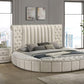 Sonya 360111Q Upholstered Storage Bed